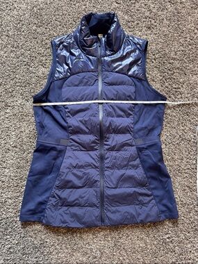 Lululemon Night Sea Down For it All *Shiny* Quilted Vest